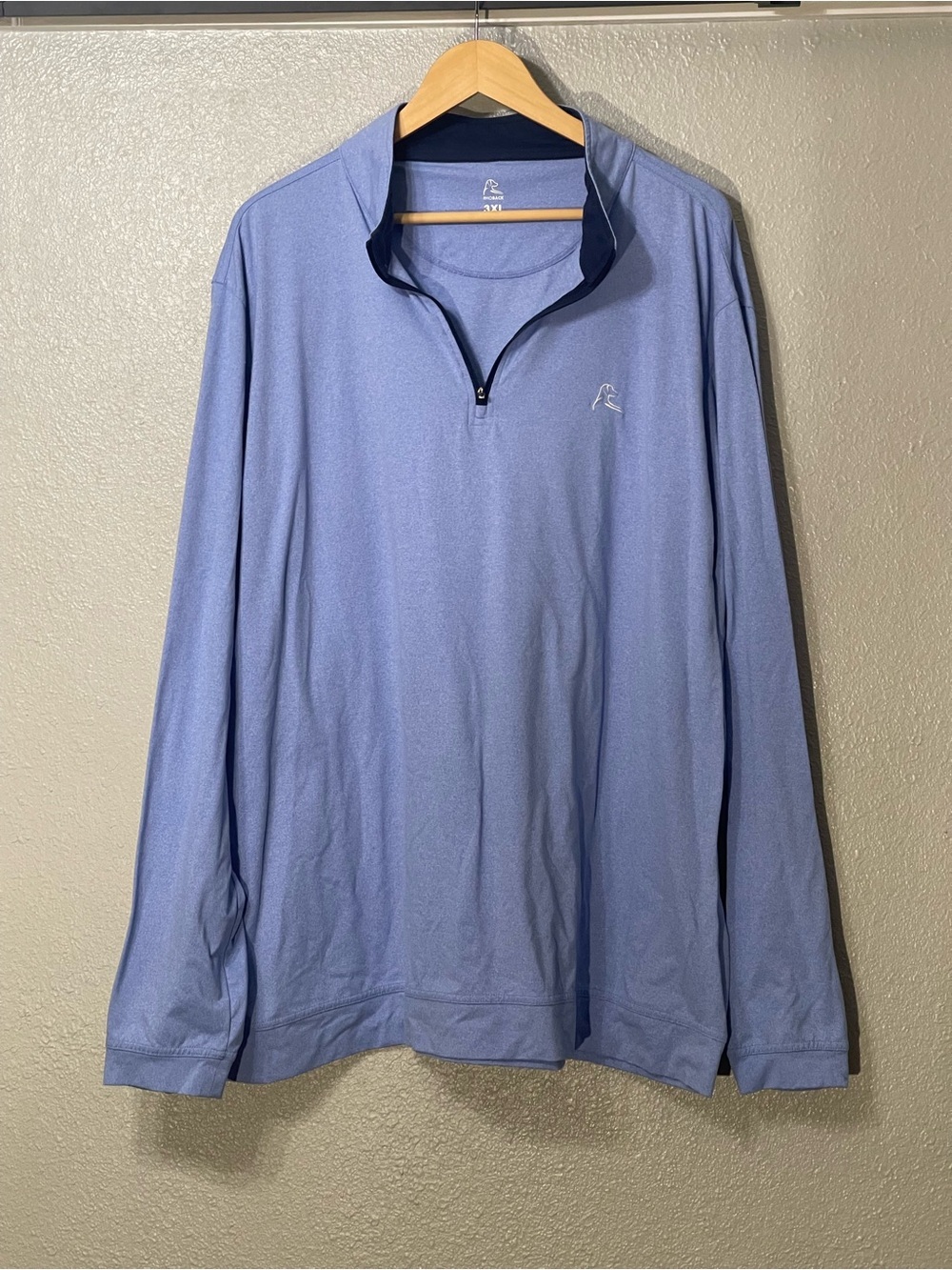 Rhoback Men's Heather Performance Quarter-Zip - Size 3XL